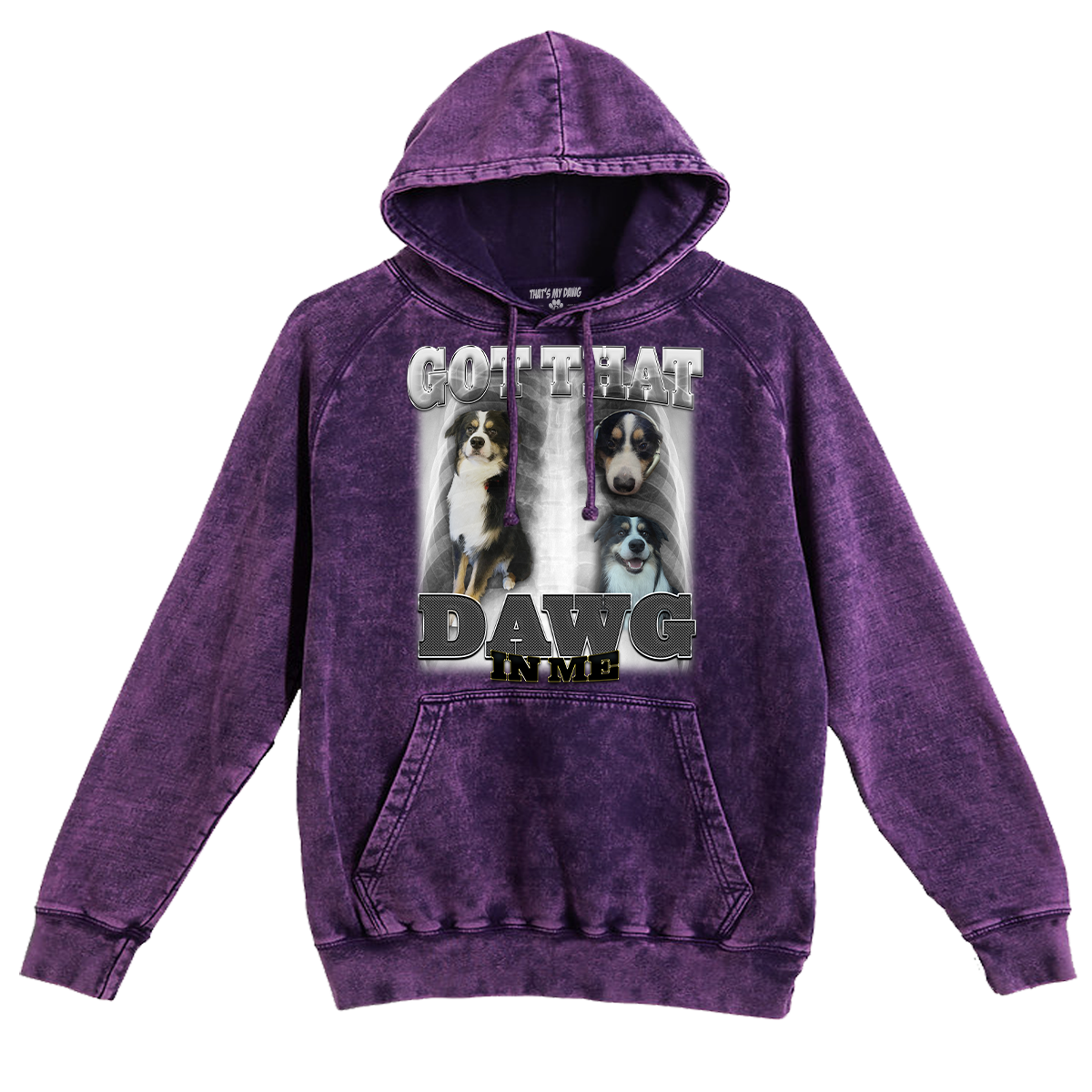 Custom Dawg In Me Vintage Hoodie – Upload Any Pet, Friend, or Other Favorite Picture