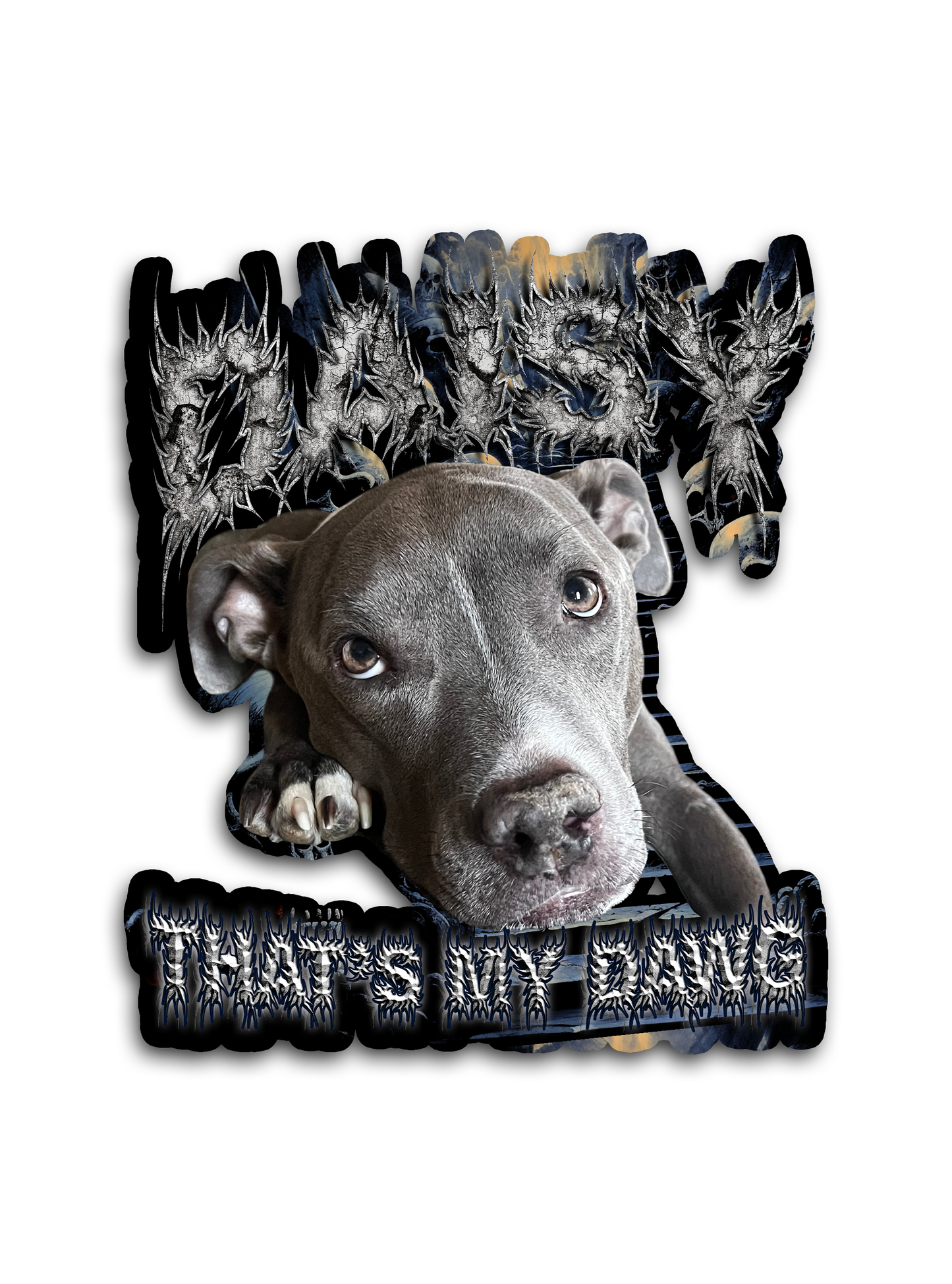 That's My Dawg Custom Horrorcore Sticker Pack