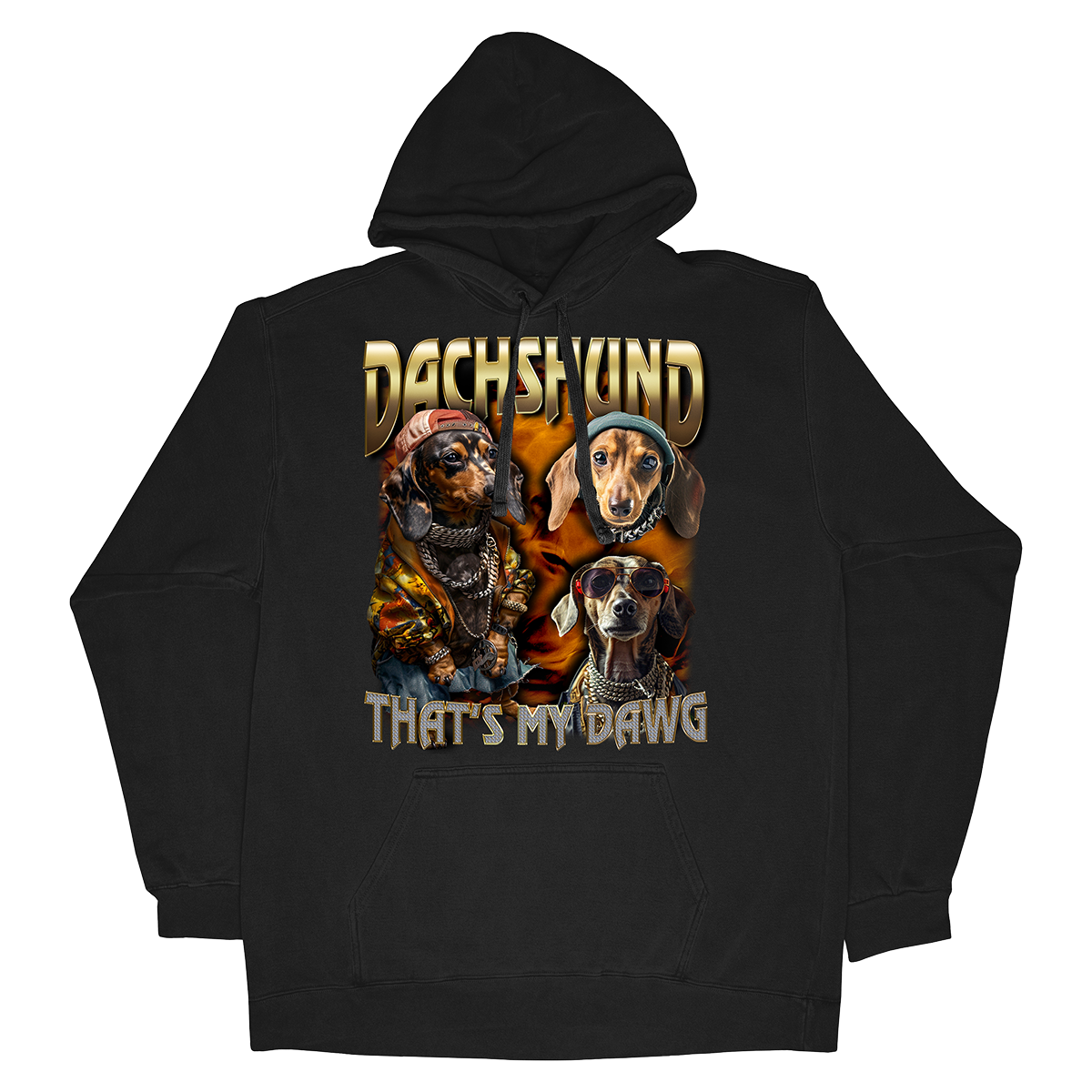 90s Bling - Dachshund