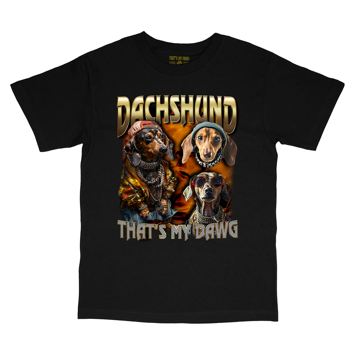 90s Bling - Dachshund