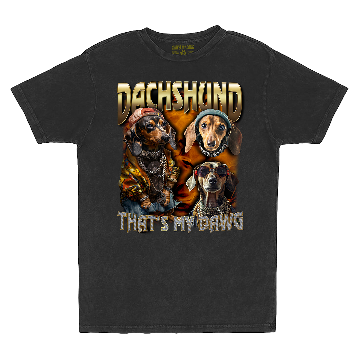 90s Bling - Dachshund
