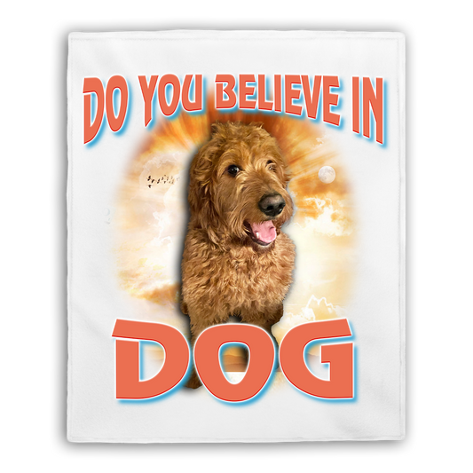 That's My Dawg Custom "Dog God" Plush Blanket