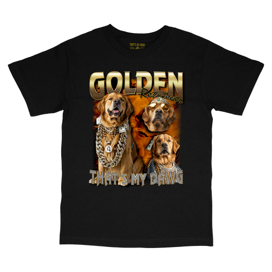 90s Bling - Golden Retriever