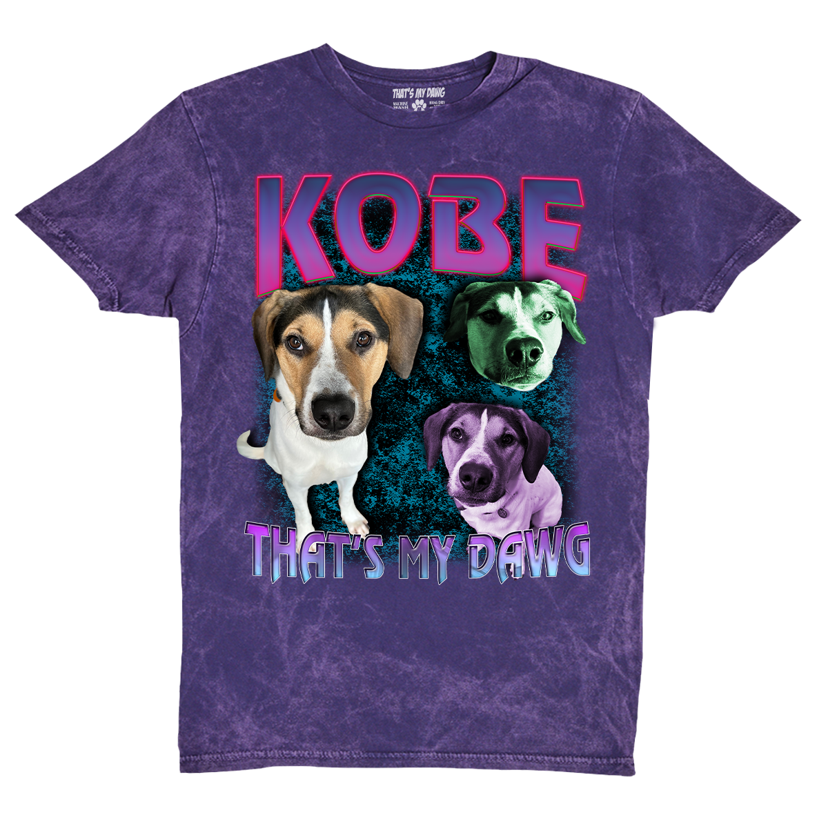 Custom 90s Bootleg Vintage T-Shirt – Upload Any Pet, Friend, or Other Favorite Picture