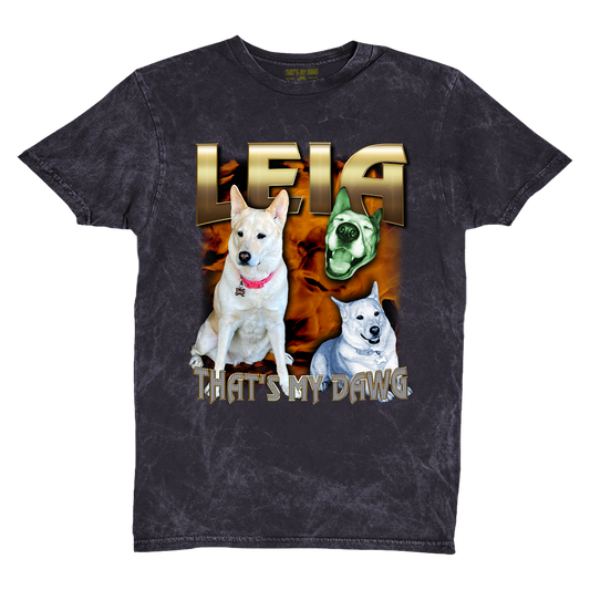 Custom 90s Bling Vintage T-Shirt – Upload Any Pet, Friend, or Other Favorite Picture