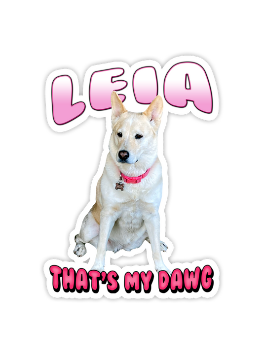 Custom "Bubble Gum" Stickers – Upload Any Pet, Friend, or Other Favorite Picture