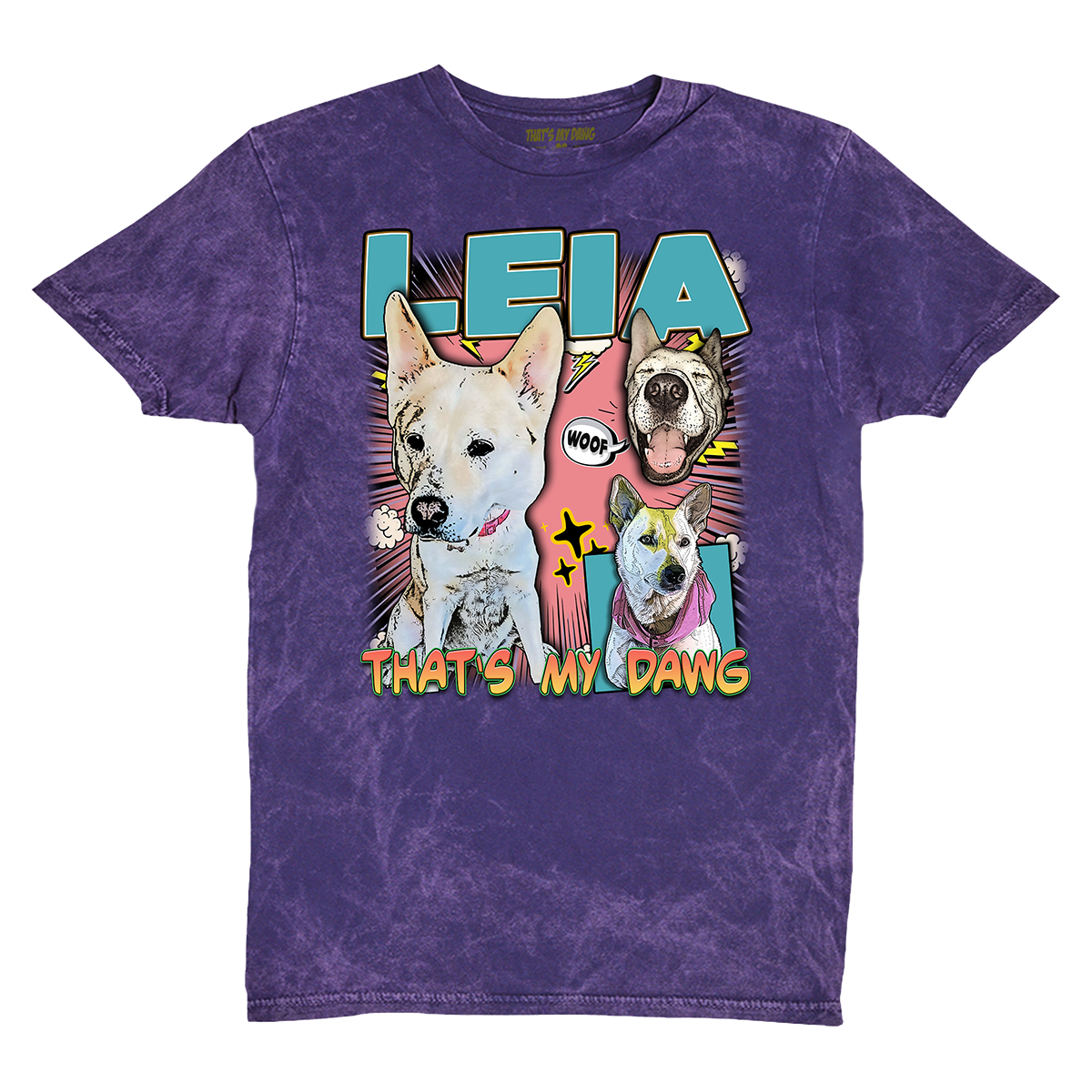 Custom Comic Book Vintage T-Shirt – Upload Any Pet, Friend, or Other Favorite Picture