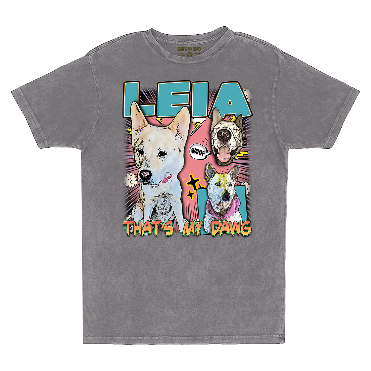 Custom Comic Book Vintage T-Shirt – Upload Any Pet, Friend, or Other Favorite Picture
