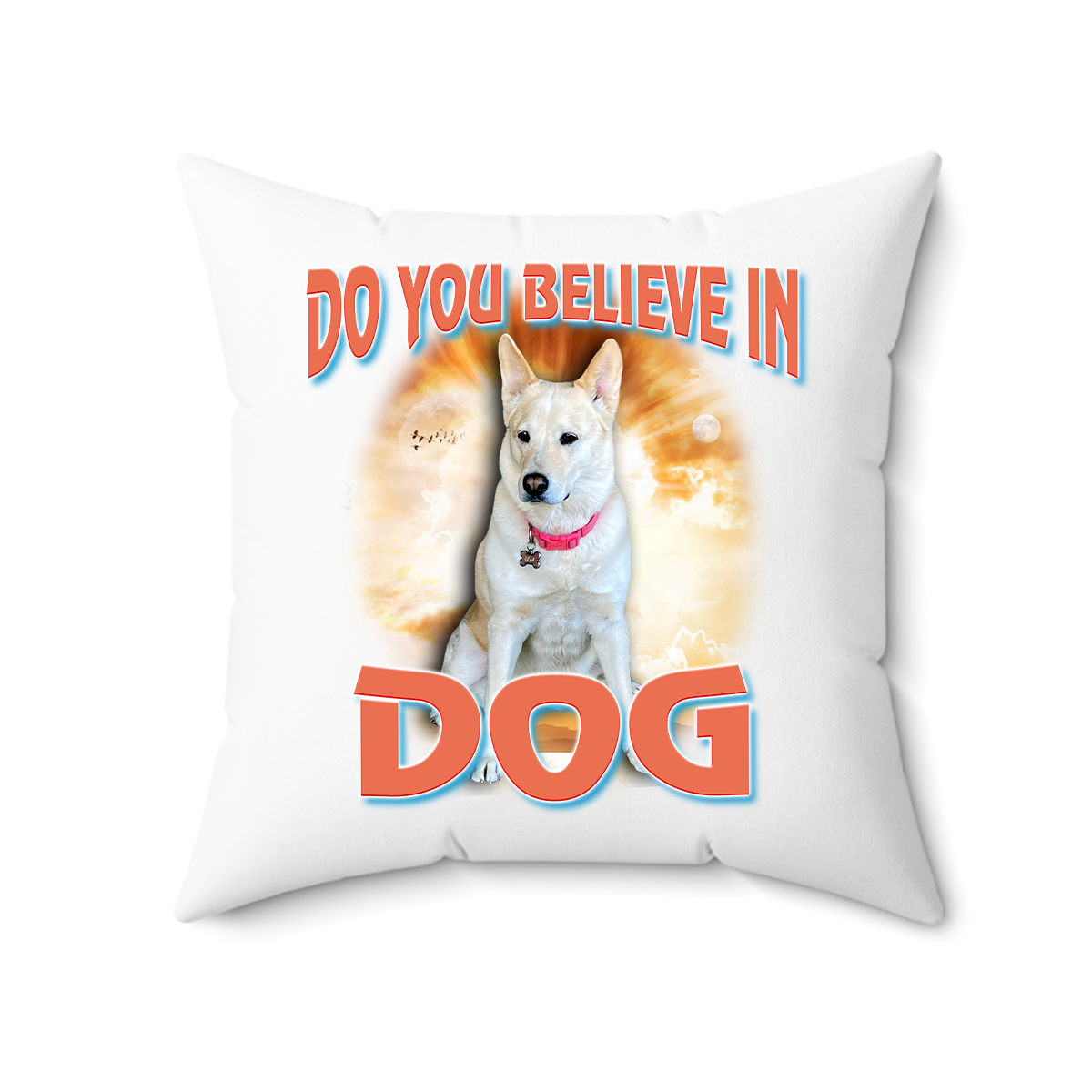 That's My Dawg Custom "Dog God" Pillow