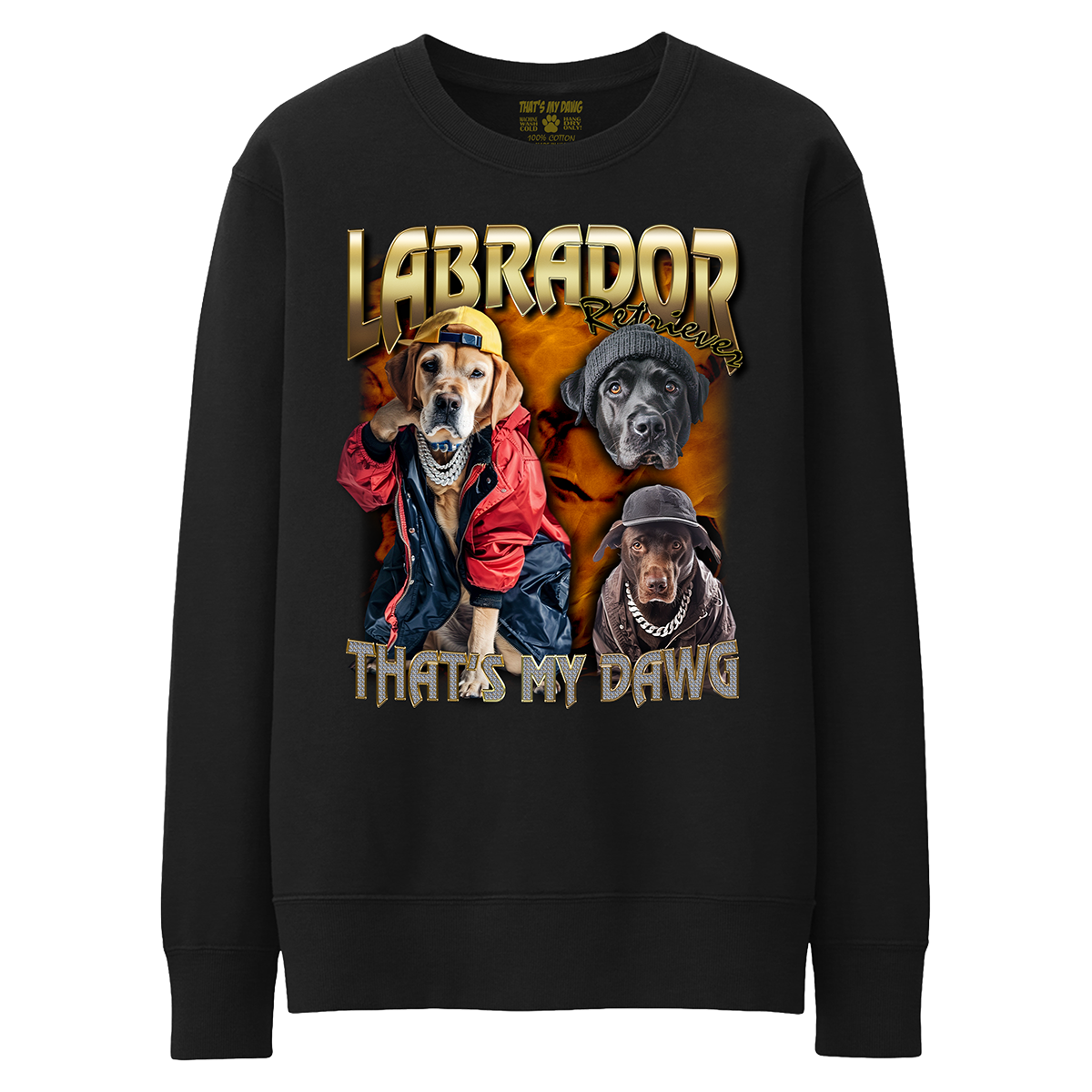 90s Bling - Labrador Retriever