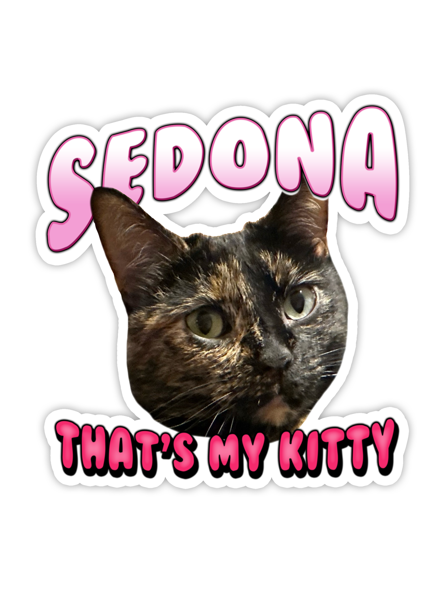 Custom "Bubble Gum" Stickers – Upload Any Pet, Friend, or Other Favorite Picture