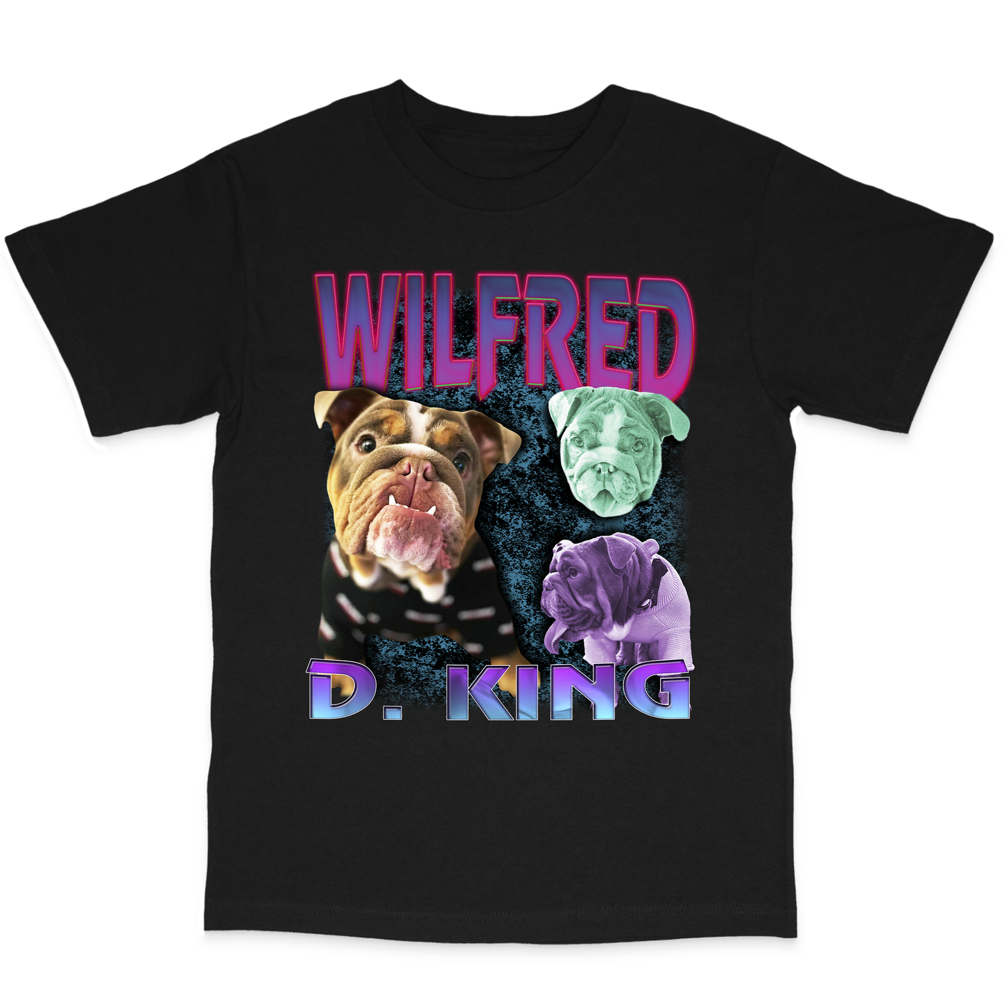 Custom 90s Bootleg T-Shirt – Upload Any Pet, Friend, or Other Favorite Picture