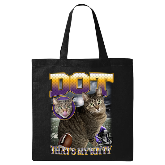 That's My Dawg Custom "90's NFL" Tote Bag