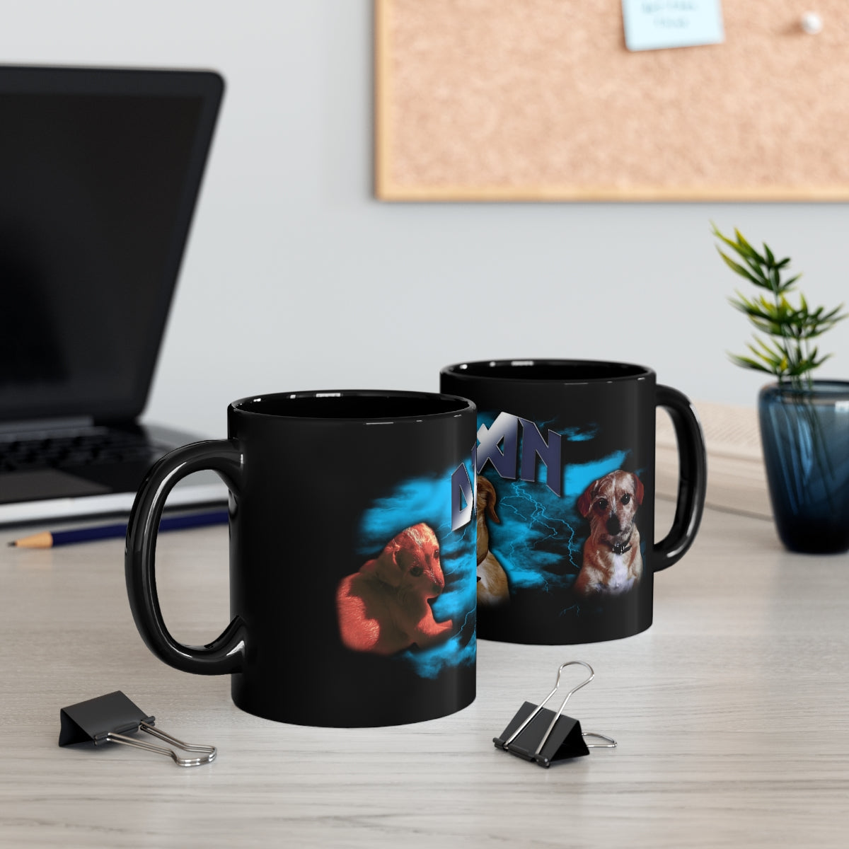 Custom Heavy Metal Mug – Upload Any Pet, Friend, or Other Favorite Picture