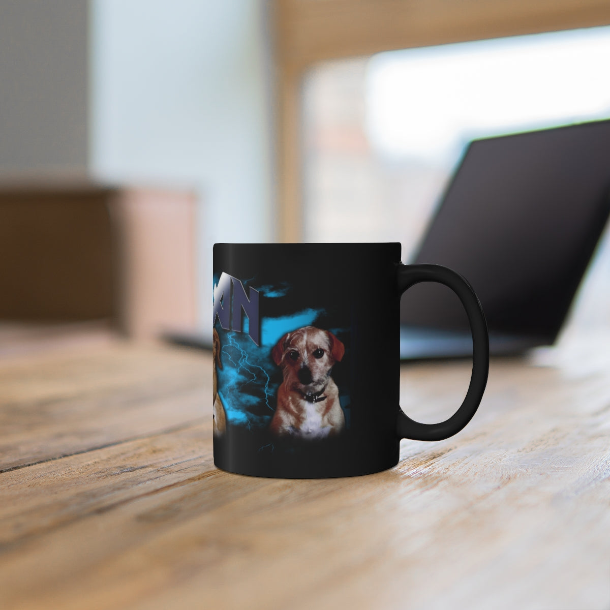 Custom Heavy Metal Mug – Upload Any Pet, Friend, or Other Favorite Picture