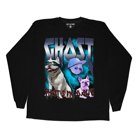 Custom Heavy Metal Long Sleeve – Upload Any Pet, Friend, or Other Favorite Picture