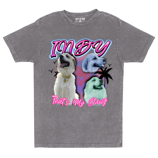 Custom Airbrush 2.0 Vintage T-Shirt – Upload Any Pet, Friend, or Other Favorite Picture