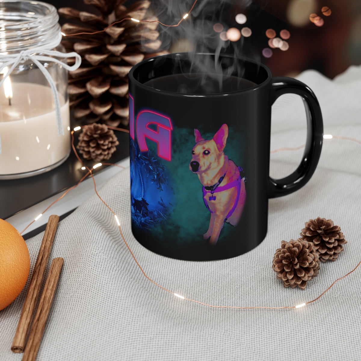 Custom 90s Bootleg Mug – Upload Any Pet, Friend, or Other Favorite Picture