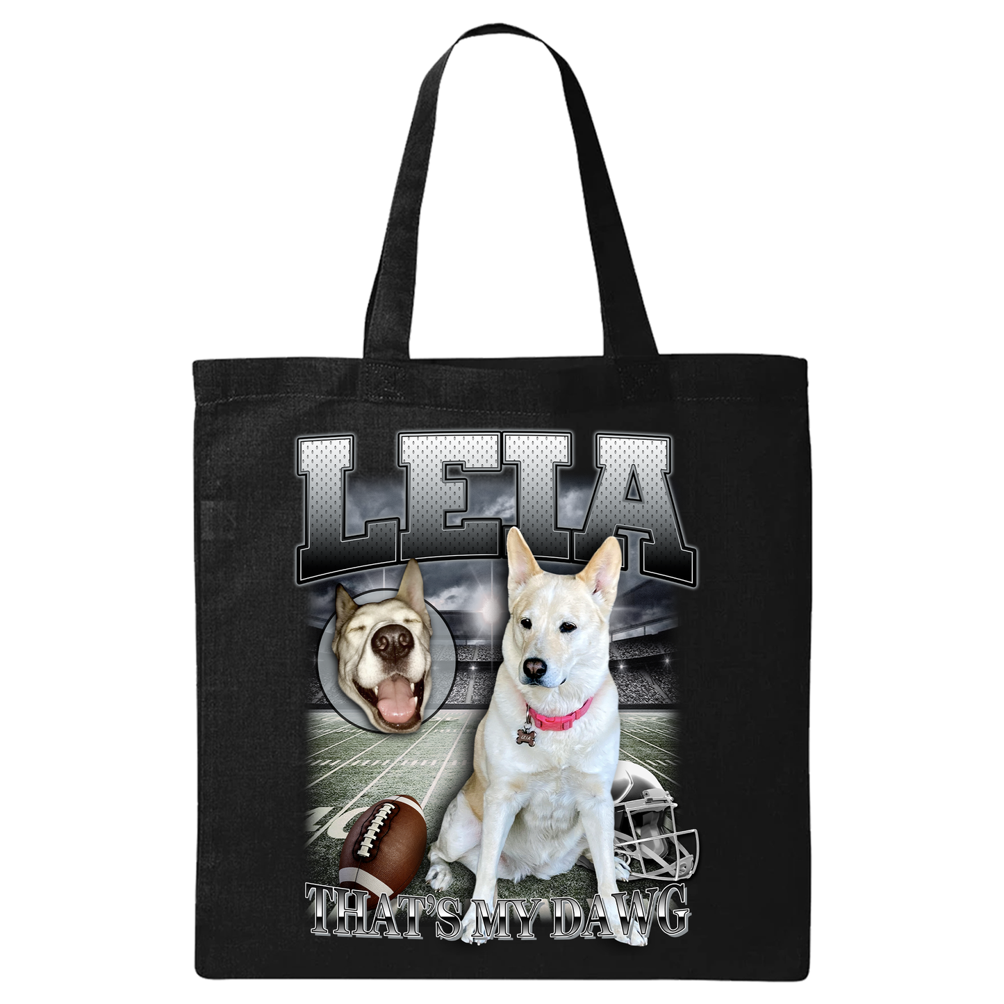 That's My Dawg Custom "90's NFL" Tote Bag