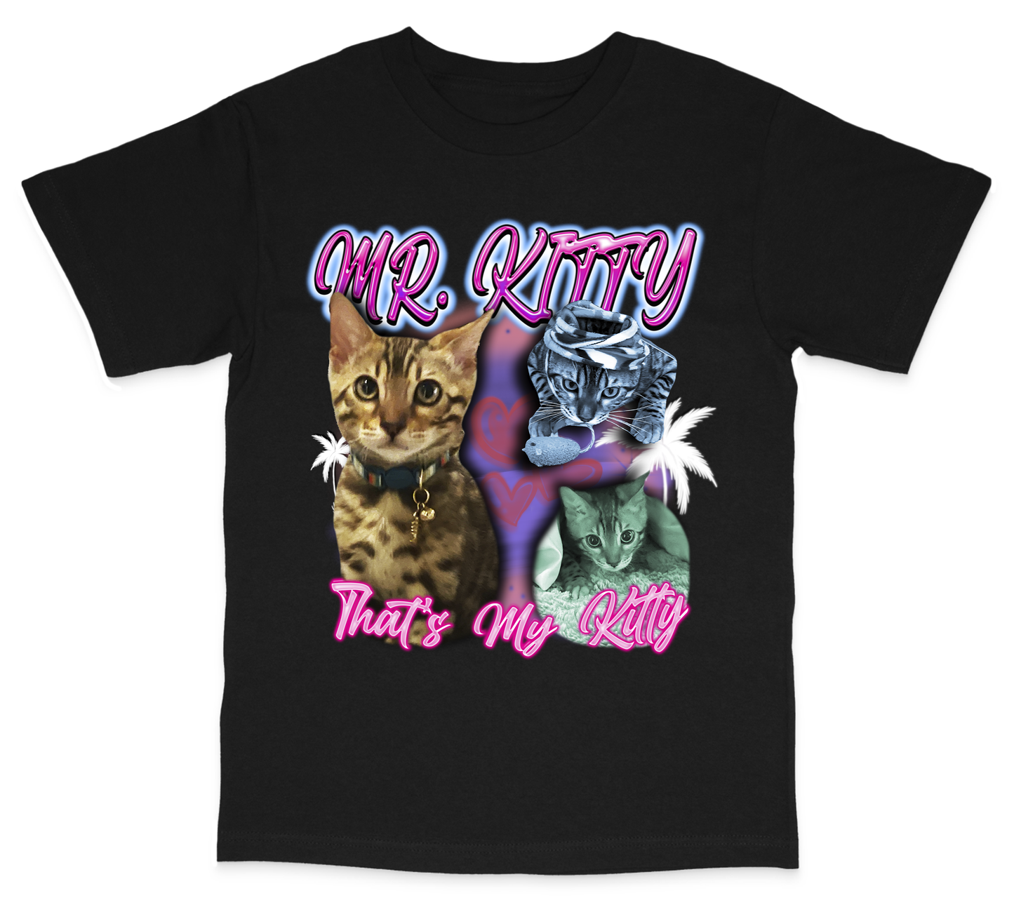 Custom Airbrush 2.0 T-Shirt – Upload Any Pet, Friend, or Other Favorite Picture