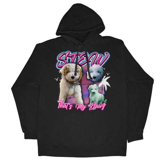 Custom Airbrush 2.0 Hoodie – Upload Any Pet, Friend, or Other Favorite Picture