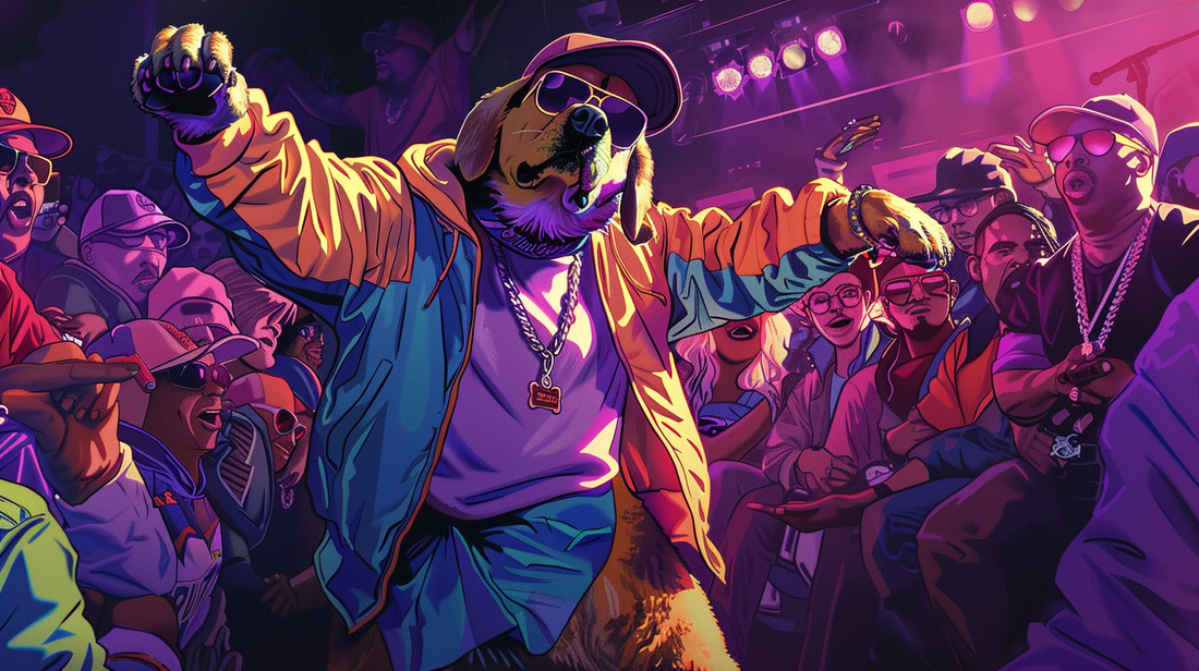 How the 90s Bootleg/Rap Mixtape Style Designs Started in Hip Hop and Have Now Crossed Over to Personal Pet Art