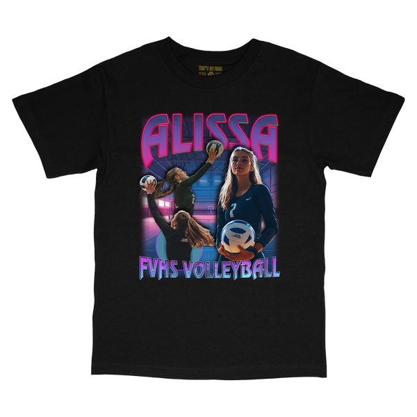 Custom 90s Bootleg Volleyball T-Shirt – Celebrate Your Star Player
