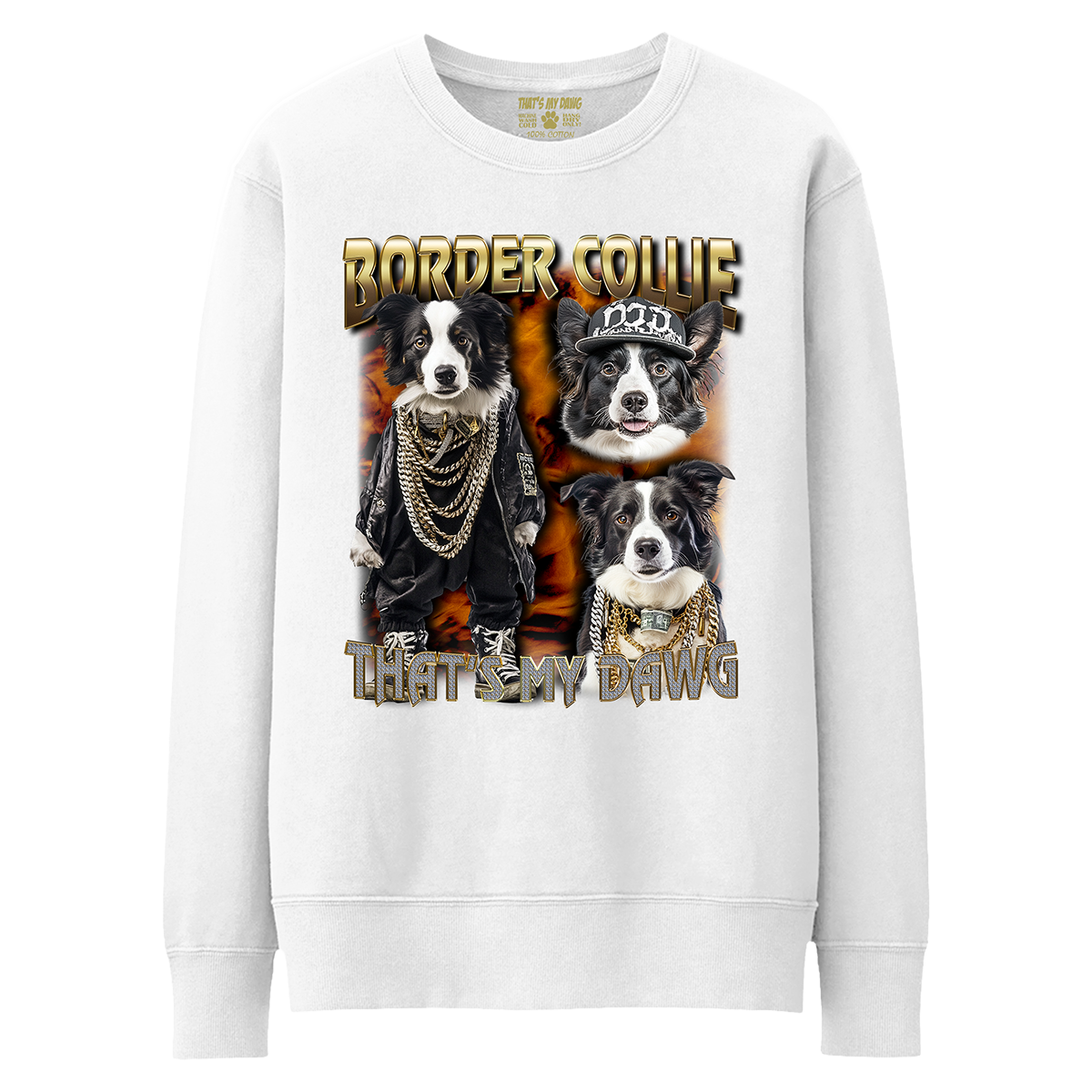 90s Bling - Border Collie