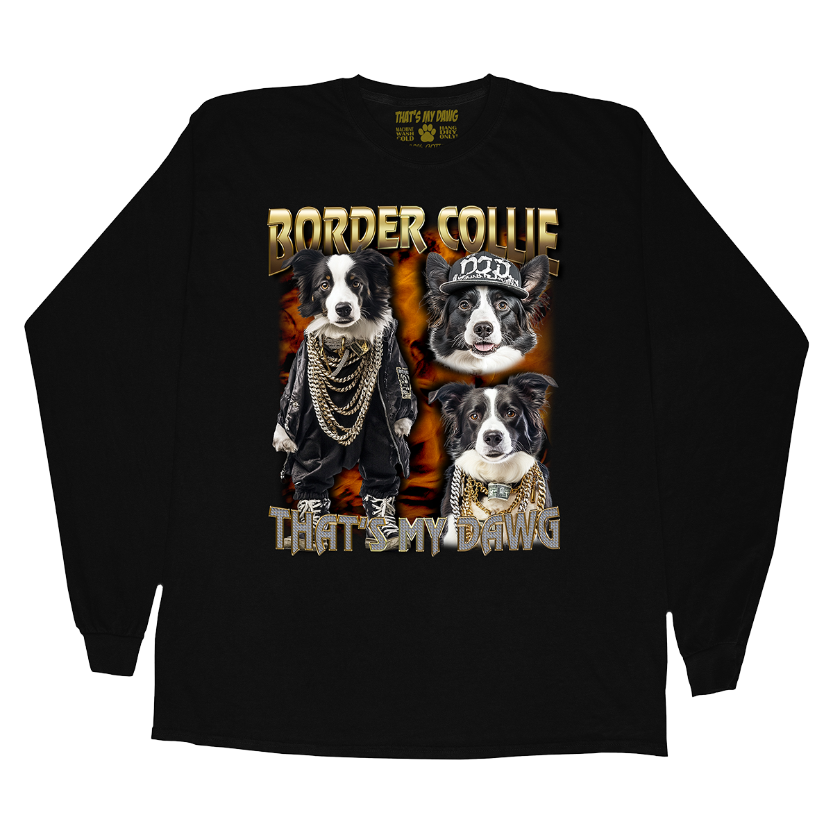 90s Bling - Border Collie