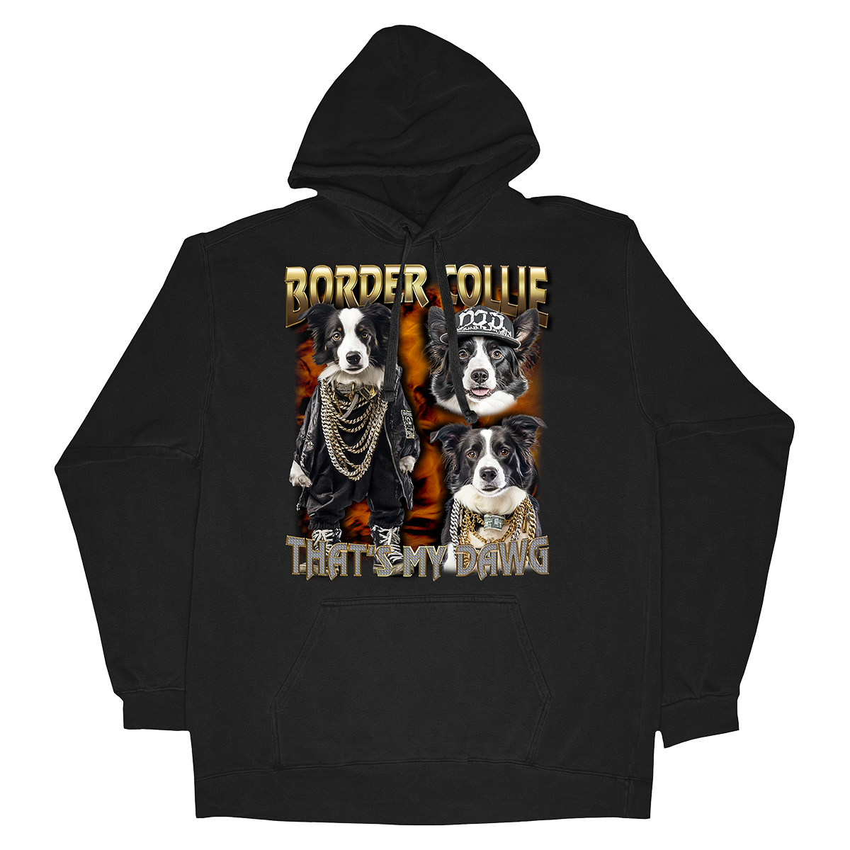 90s Bling - Border Collie