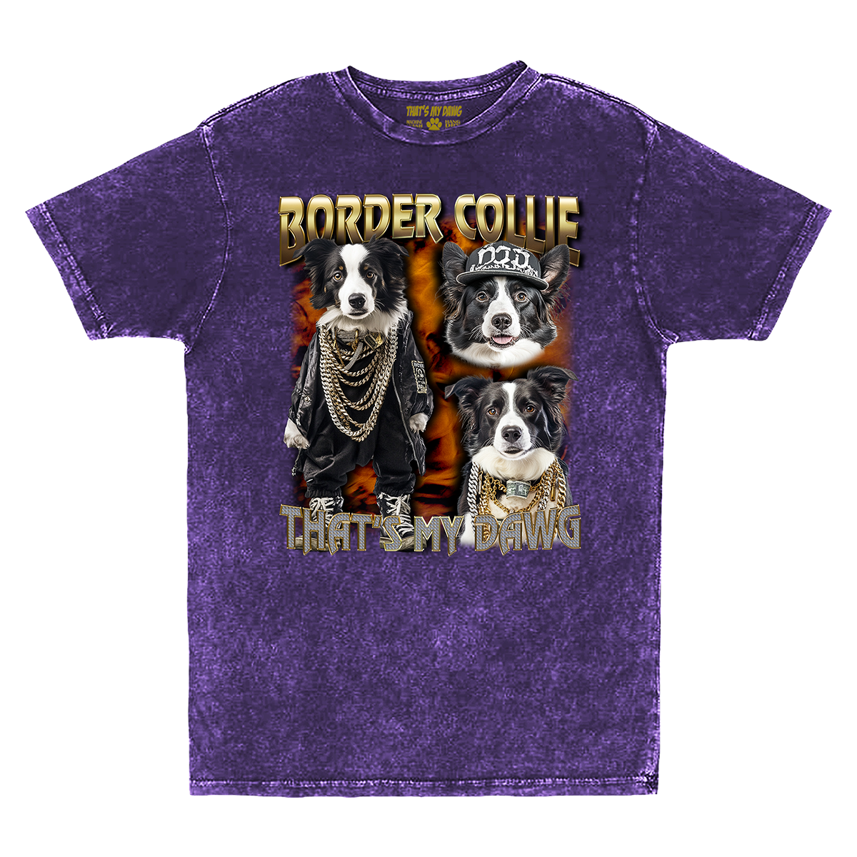 90s Bling - Border Collie