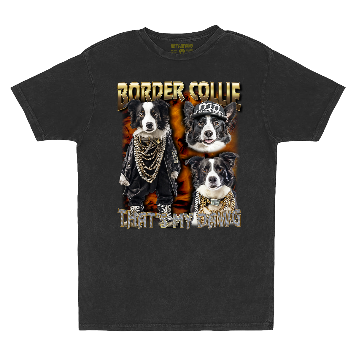 90s Bling - Border Collie