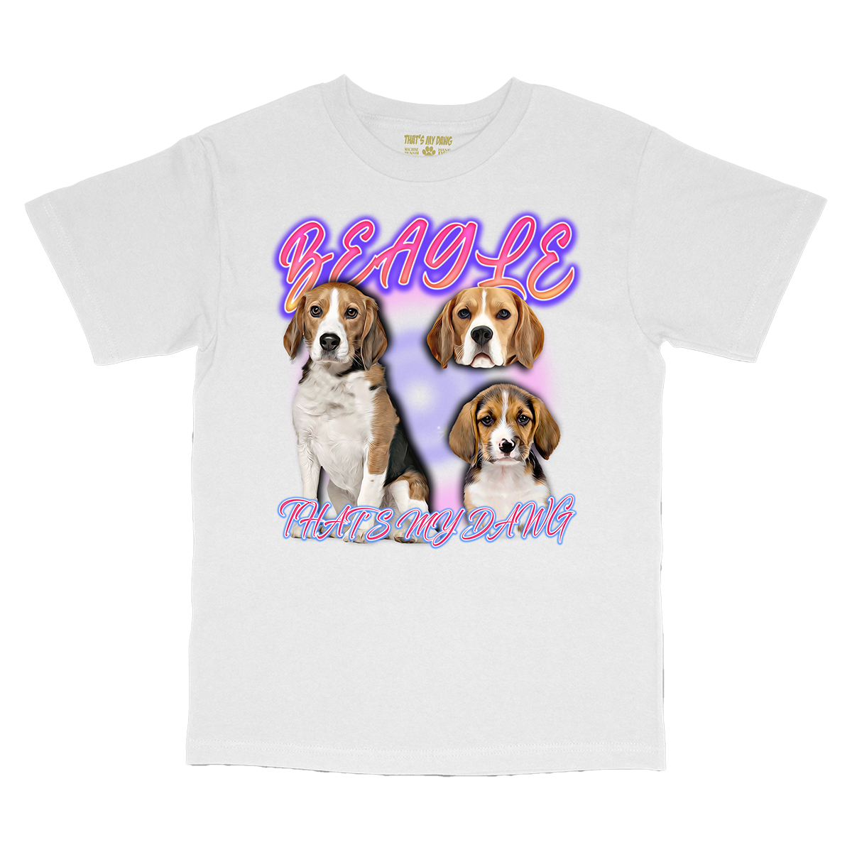 90's Style Beagle T-Shirts