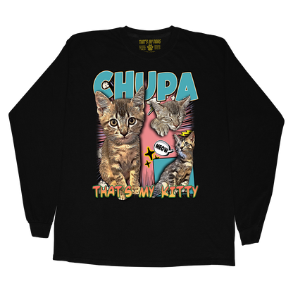 Custom Comic Book Long Sleeve – Upload Any Pet, Friend, or Other Favorite Picture