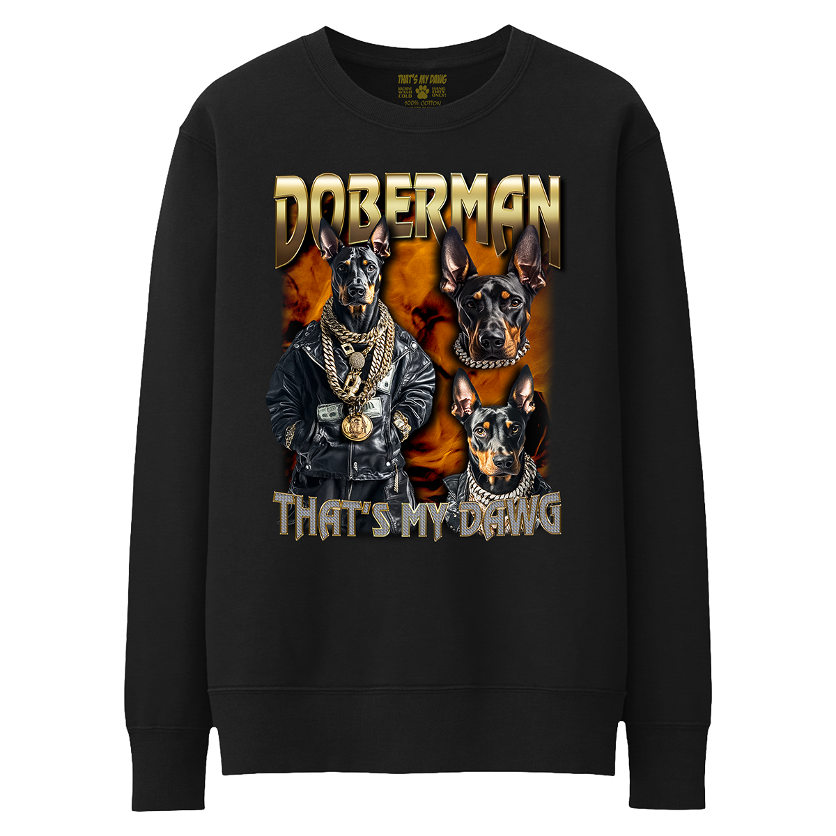 90s Bling - Doberman