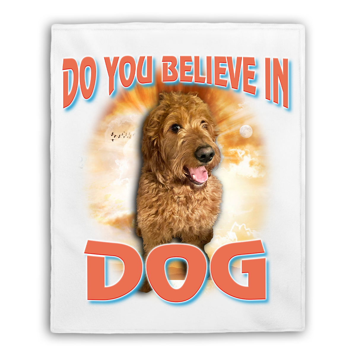 That's My Dawg Custom "Dog God" Plush Blanket