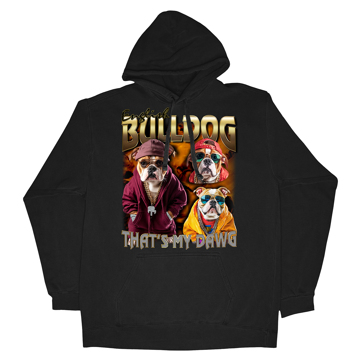 90s Bling - English Bulldog