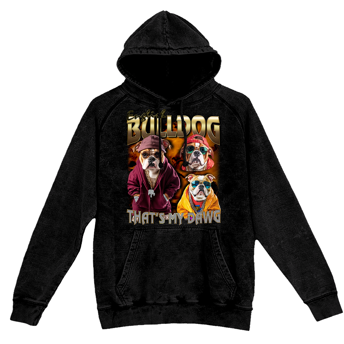 90s Bling - English Bulldog