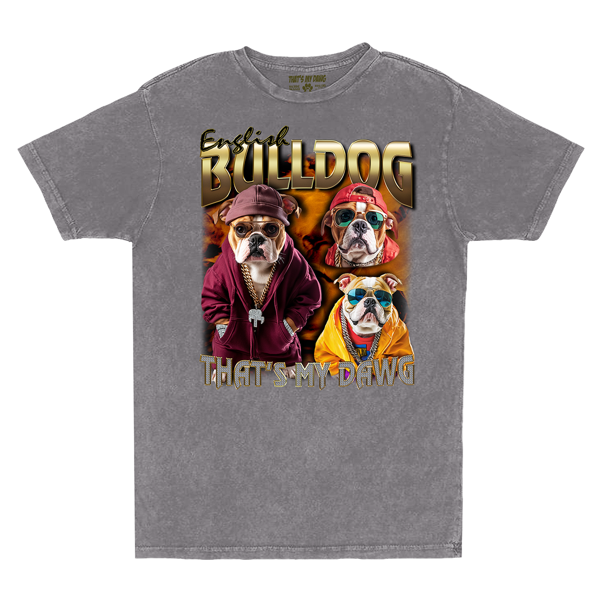 90s Bling - English Bulldog