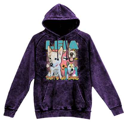 Custom Comic Book Vintage Hoodie – Upload Any Pet, Friend, or Other Favorite Picture