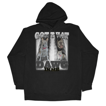 Custom Dawg In Me Hoodie – Upload Any Pet, Friend, or Other Favorite Picture