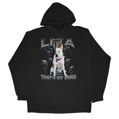 Custom Horrorcore Hoodie – Upload Any Pet, Friend, or Other Favorite Picture