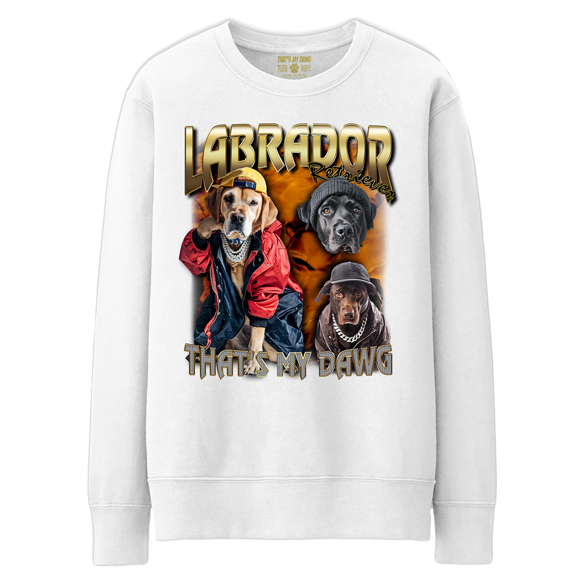 90s Bling - Labrador Retriever