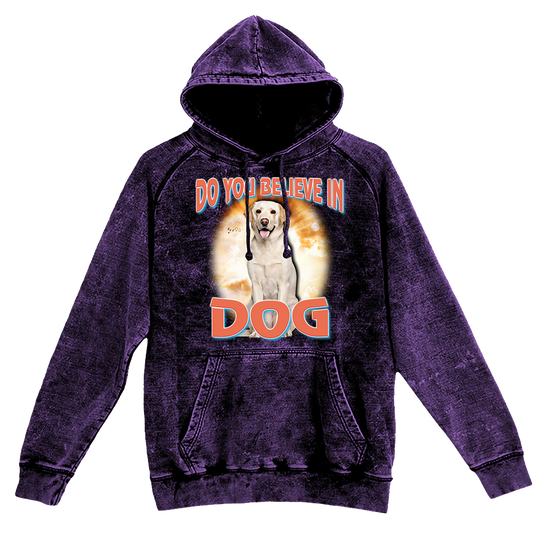 90's Style Labrador Retriever Vintage Hoodies (Cloud Purple)