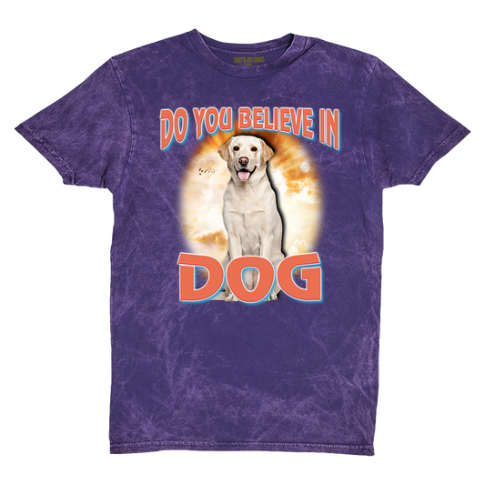 90's Style Labrador Retriever Vintage T-Shirts (Cloud Purple)