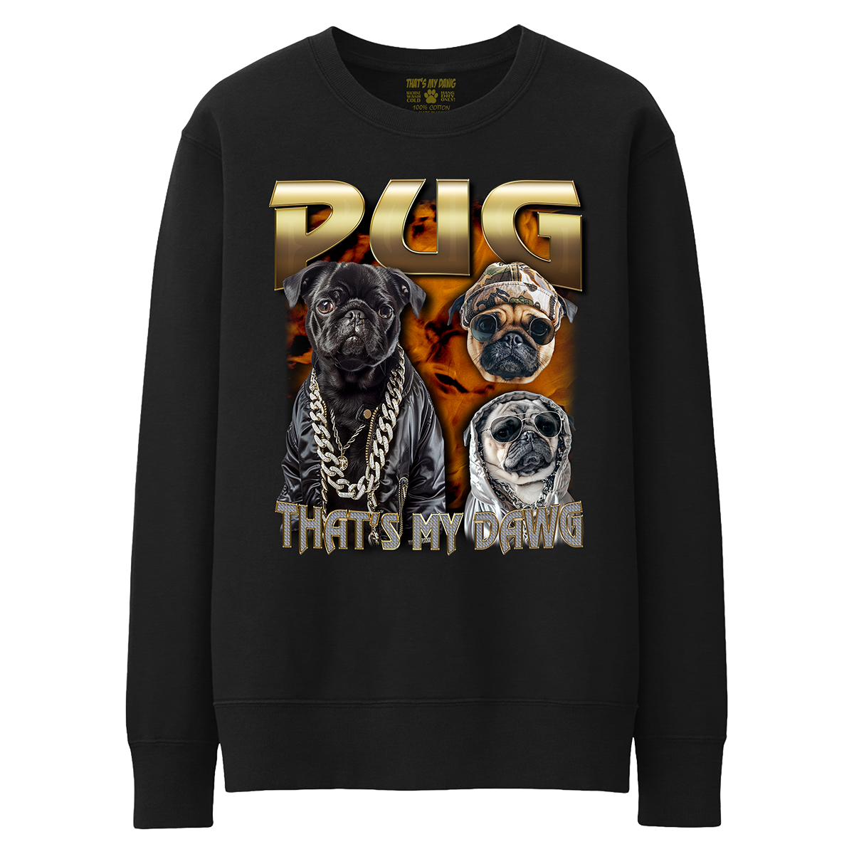 90s Bling - Pug