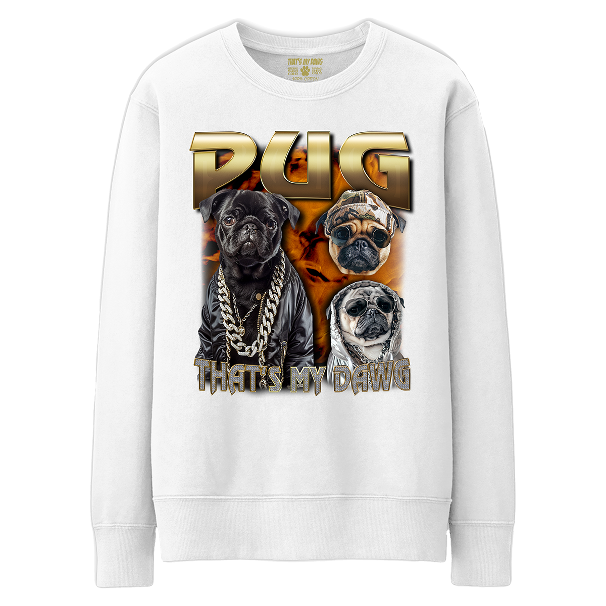 90s Bling - Pug