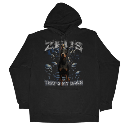 Custom Horrorcore Hoodie – Upload Any Pet, Friend, or Other Favorite Picture