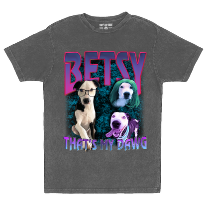 Custom 90s Bootleg Vintage T-Shirt – Upload Any Pet, Friend, or Other Favorite Picture