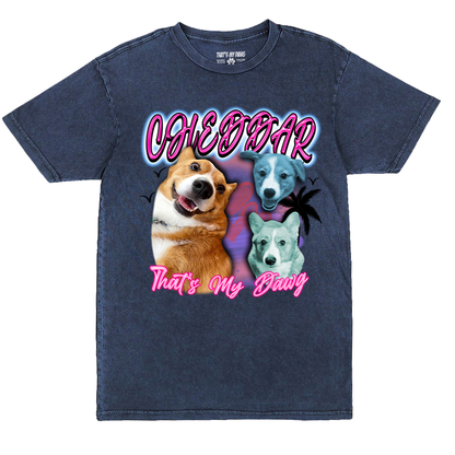Custom Airbrush 2.0 Vintage T-Shirt – Upload Any Pet, Friend, or Other Favorite Picture